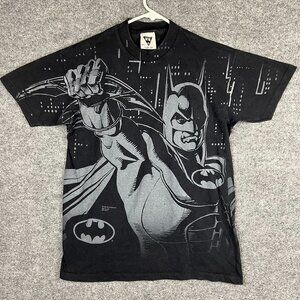 Vintage 1992 SSI Batman Returns DC Comics All Over Print TShirt‎ Size M